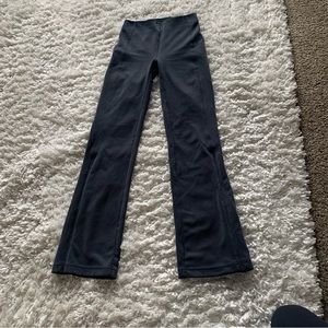 Lululemon Brushed Softstrene Ribbed Zip Flared Pant 32.5”